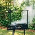 thumbnail image 4 of Ash & Ember Santa Maria Grill, Argentine Style Open Fire Grill, Adjustable Cooking Grate with Flywheel, BBQ Grill Comes with Cast Iron Skillet, 4 of 6