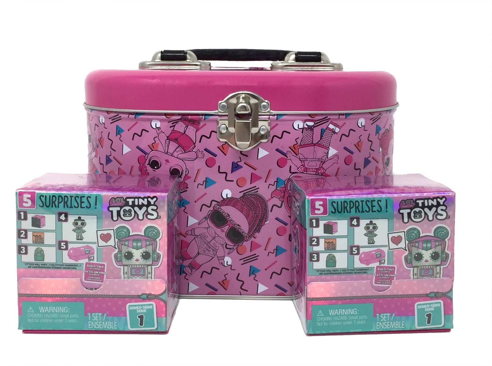 LOL Surprise 2 Pack Tiny Toys In an Oval Tin Bundle - Walmart.com