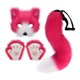 thumbnail image 1 of Conjunto de disfraz de Cosplay, decoración suave de tela de Halloween con máscara, guantes, cola para fiesta, 1 of 8