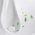thumbnail image 4 of QYXQPYO Urinal Screens, Urinal Screen Deodorizer, Urinal Cakes Anti-Splash Odor Protection, Urinal Cakes Pads Fresh 3d Wave Anti-Splash for Men Toilet Bathroom Airport Office Mall Hotel, White, 4 of 4