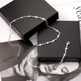 thumbnail image 7 of Lancharmed Silver Plated Necklaces for Women Glossy Cross Necklace Birthday Gifts for Women Friendship, 7 of 7
