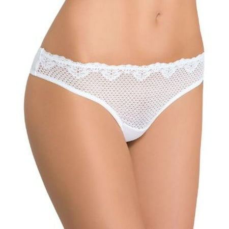 Low Rise Mesh Thongs - Duet Lace Low Rise Thong