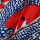 thumbnail image 4 of Camisas De Sport Para Hombre Camisa de solapa con estampado de dragón de verano de tendencia masculina, camisa refrescante cómoda de manga corta (Red, 3XL), 4 of 6