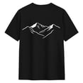 thumbnail image 4 of Zylarhe Mens Tshirt, Custom Photo T Shirt Summer Short Sleeve Tee For Picture Printing Idea Cool Comfortable Casual Wear Black L, 4 of 7