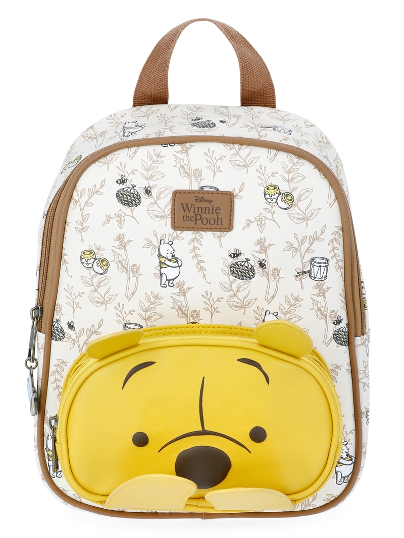 Disney Winnie the Pooh Women's 10.5" Mini Backpack, Tan - Walmart.com