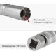 thumbnail image 3 of 2pcs 14mm/16mm Magnetic Swivel Spark Plug Socket, 3/8' Twelve Point Car Spark Plug Socket with Swivel Design (CR-V Material), 3 of 4