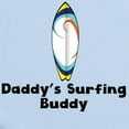 thumbnail image 2 of CafePress - Daddys Surfing Buddy Body Suit - Baby Light Bodysuit, Size Newborn - 24 Months, 2 of 4