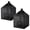 2pcs, variant on YIFAEUX Pond Filter Box Pump Barrier Bag with Frame Anti-Clogging Cube Filter Box Pump Filter Barrier Mesh Bag for Outdoor Water Fish Pond Aquarium