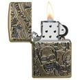 thumbnail image 4 of Zippo Freedom Skull Design (49035), 4 of 5