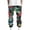 Army Green, variant on Camo Pants for Men Print Elastic Waist Drawstring Straight Leg Cargo Trousers Ideal for Streetwear, Size S-3XL