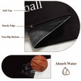 thumbnail image 6 of Round Rug 7Ft Washable Non-Slip, Basketball Circle Area Rugs for Living Room Bedroom, Modern Funny Minimalist Sports Indoor Floor Mats Carpet Runner for Home Decor Aesthetic, 6 of 8
