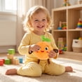 thumbnail image 4 of Kiddiway Interactive Music Plush Toy Set for Kids Adults - Soft Baby Musical Toys, Skin Touch Activated Sound Doll, Dual Mode Educational Fruit Style, Interactive Plush Toy Set for Toddlers, 4 of 6
