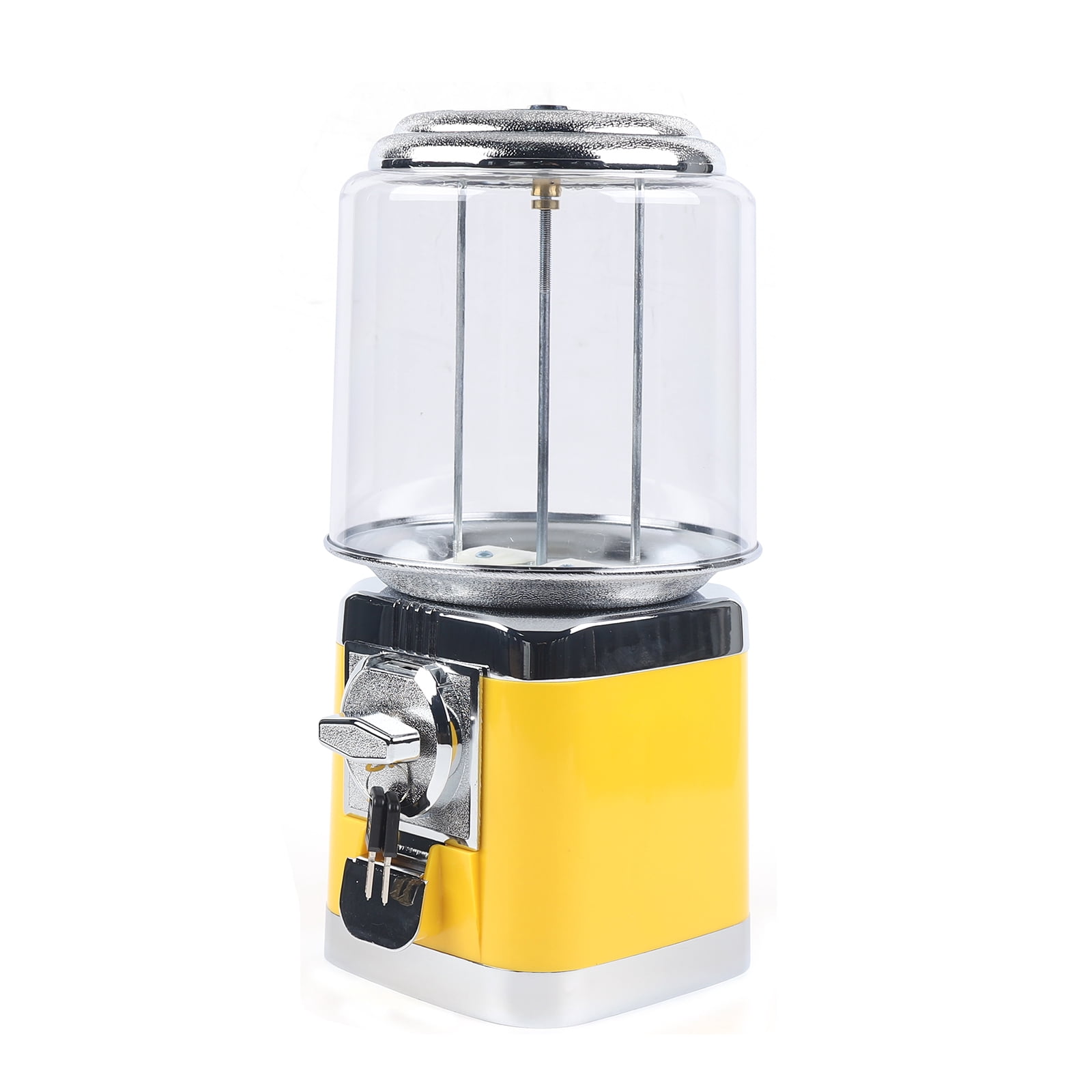 25 Cents Yellow Candy Machine for Home Use, Game Halls, Retail Stores, E-shops, Movie Theaters, Restaurants Birthday Gift