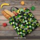 thumbnail image 5 of Disketp Soccer1 Bolsa Tote de Lona para Mujer, Bolso de Hombro y Cruzado con Cierre de Cremallera, 5 of 7