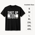 thumbnail image 2 of Funny Mike Name Graphic T-Shirt, Unisex Classic Fit Cotton Tee, 2 of 9