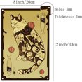 thumbnail image 2 of 1PC Japanese Ninja Samurai Cat Tattoo Metal Tin Sign Retro Poster Plaque for Cafe Bar 8 x 12 Inch, 2 of 7