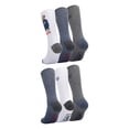 thumbnail image 5 of Chaps Boy's Athletic Crew Socks 6-Pack, Size Medium, 5 of 6