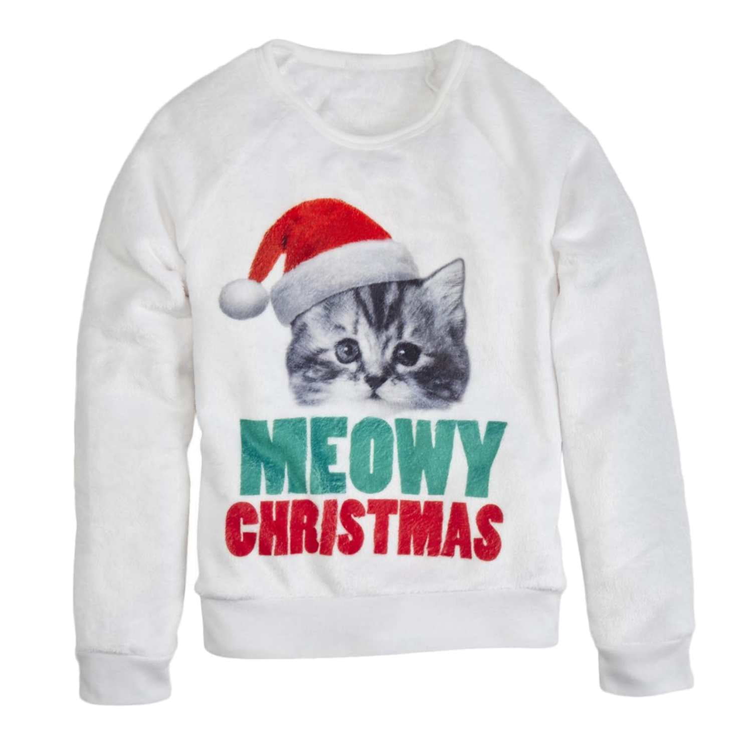 Kitten Kids Childrens Jumper Cats Star Paws Sweater Funny 8 Colours