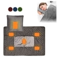 thumbnail image 1 of Danhjin Electric Blanket Expandable Pillow Heating Pillow Quilt USB Smart Heating Pillow Quilt - Flannel Heating Blanket, Fast Heating Blanket, With 3 Heating Leveles, 1 of 5