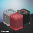 thumbnail image 7 of Skullcandy Terrain Mini XT Wireless Speaker, Portable, IPX7 Waterproof, 14-Hour Battery, True Wireless Stereo, Nylon Wrist Strap, Red, 7 of 7
