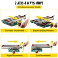 thumbnail image 4 of KFFKFF Drilling and Milling Table 17.7 X 6.7 Inch, Dual Axis 4 Directional Movement, Multifunctional Drilling Milling Table with Robust Construction, 4 of 8