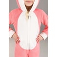 thumbnail image 3 of Girl's Toddler Pink Fox Onesie Costume, 3 of 5