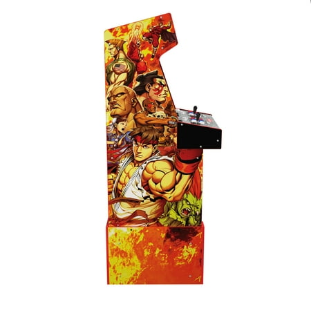 Arcade1Up - Capcom Street Fighter II: Champion Turbo Legacy Edition Arcade with Riser & Lit Marquee - Multi