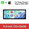 thumbnail image 3 of TPXINXIN 15.8 inch Android 15 Car Radio For Dodge Charger/Magnum 2004-2007 HD Multimedia Video Player Navigation GPS DVD 4G DSP Stereo Bluetooth, 3 of 15