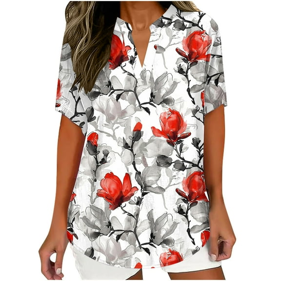 Womens T Shirts Loose Plus Workout Tops for Women Women Summer Tops Cotton Semi Formal Shirts Yellow