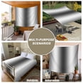 thumbnail image 6 of Dark Grey White Tapestry for Bedroom Wall Hanging Tapestry, Farmhouse Ombre Color Modern Simple Ceiling Backdrop Tapestries Poster Blanket Wall Decor for Teens Room Living Room Dorm 39" x 59", 6 of 8