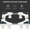 thumbnail image 4 of Washing Machine Base, Washing Machine Support, Removable Mobile Basen Kitchen Ground For Home Washing Machine, 4 of 8