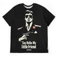thumbnail image 6 of Scarface T-Shirts for Men, Casual Crew Neck Tee Shirts, Unisex Short Sleeve Tops, S-3XL, 6 of 7