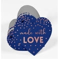 thumbnail image 3 of Inkdotpot Made With Love Wedding Bottle Tag Real Rose Gold Foil Favor Hang Tag 100 Pack, 3 of 6