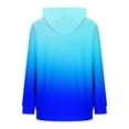 thumbnail image 5 of Karight Fall Hoodie for Women Lightweight Raglan Long Sleeve Baseball Jersey Sweatshirt Loose Fit Colorblock Tunic Tops, 5 of 6