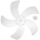 thumbnail image 1 of Fan Blades 14.54 Inch Floor Fan Blades Universal 5 Leaves Electric Fan Blades, 1 of 3