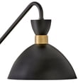 thumbnail image 3 of 83250BK-HB Lark Simon - 1 Light Plug-In Wall Sconce In Mid-Century Modern Style-13.25 Inches Tall and 8 Inches Wide-Black/Heritage Brass Finish, 3 of 16