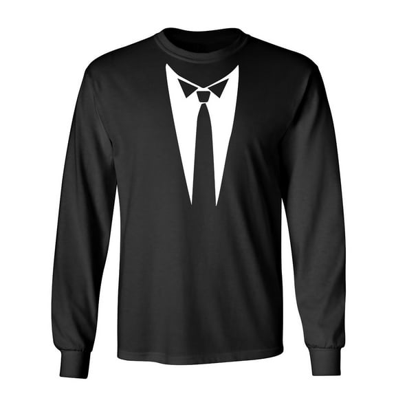 Ne** Tie Sarcastic Humor Novelty Men's Long Sleeve Shirts