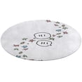 thumbnail image 5 of Heartstopper Greeting Round Carpet Circle Rug Outdoor Patio Area Rug Washable Large Area Rugs Hallway Room Decor Fitness Mats, 5 of 8