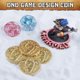 thumbnail image 4 of Juego de mesa Metal Fantasy Coins Byhoo 100 con funda de piel sintética, 4 of 7
