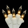thumbnail image 1 of Northlight Seasonal 7495863 Clear Mini Christmas Lights - White Wire, 1 of 1