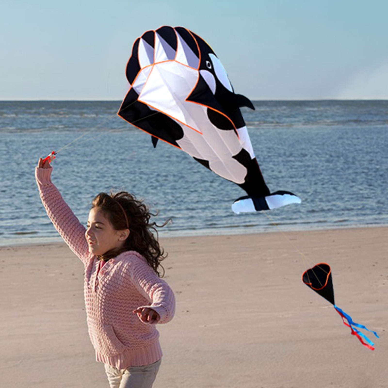 Fridja Kites For Kids Easy To Fly Giant Topus-Kites With Long Tail 157 Inches Long Perfect Toy For Kids And Adults In This Beautiful Season