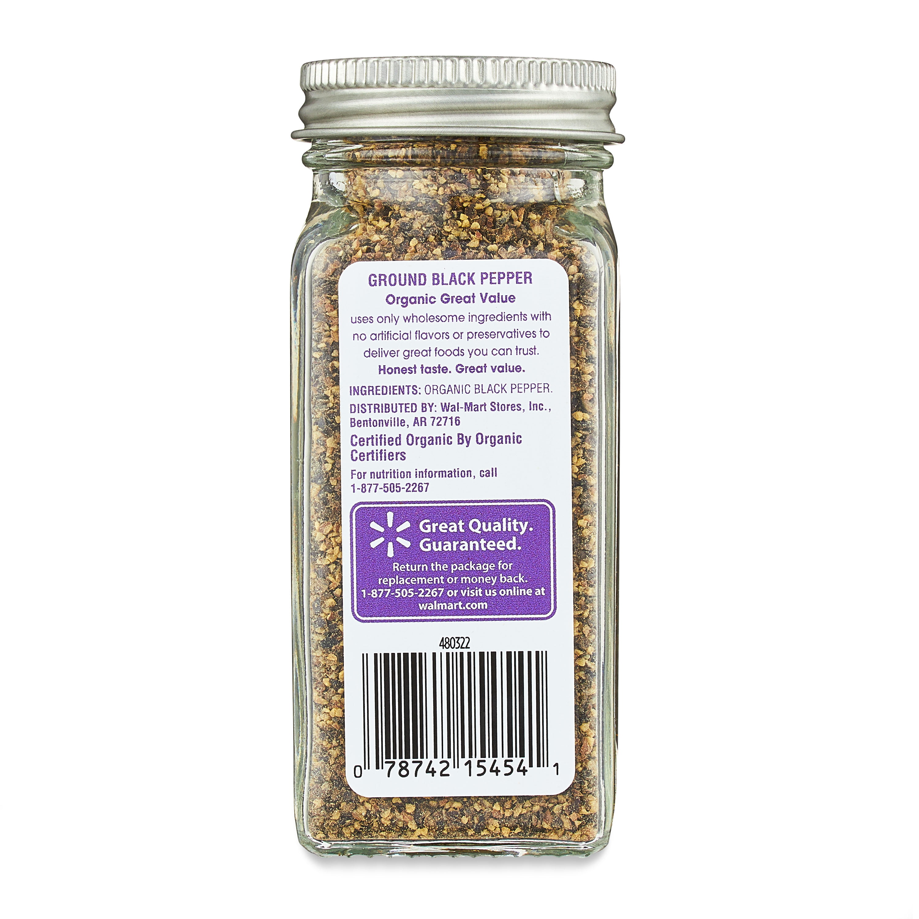 Seasoning, Black Pepper - Ground, 6.49 oz at Whole Foods Market