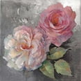 thumbnail image 2 of McGowan, Peter 15x15 Gold Ornate Wood Framed with Double Matting Museum Art Print Titled - Roses on Gray I Crop, 2 of 4