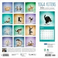 thumbnail image 2 of Yoga Kittens OFFICIAL | 2026 12x24" (Hanging) Monthly Square Wall Calendar | Plato, 2 of 9
