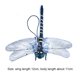 thumbnail image 4 of Juguete Libélula Artificial Repelente Mosquitos Biónico PVC Adornos Colgantes para Exteriores, 4 of 9