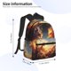 thumbnail image 2 of Fotbe Red And Gray Flame Fox Mochila Ligera Casual para Laptop para Hombres y Mujeres, Mochila Impermeable de Uso Diario, Mochila para Universidad, 2 of 6