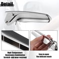 thumbnail image 5 of Unique Bargains Front Right Interior Door Handle Silver Tone Fit for Chevrolet Avalanche 2007-2013 No.15939085, 5 of 7