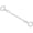 style 2-white, variant on 10k Real Gold 1"/1.5"/2"/3"/4" Necklace Extender Chain, Durable Strong Removable Gold Chain Extender, 10k Gold Adjustable Extension Chain for Necklace Bracelet Anklet
