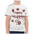 thumbnail image 5 of Caqnni Girls Halloween Witch Sisters Shirt Salem Witch Shirt Fall Holiday Tees Casual Short Sleeve Tops Halloween T-Shirt (4-5,), 5 of 6