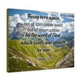 thumbnail image 5 of Scripture Walls  Being Born Again 1 Peter 1:23 Bible Verse Canvas Christian Wall Art Ready to Hang Unframed, 5 of 10